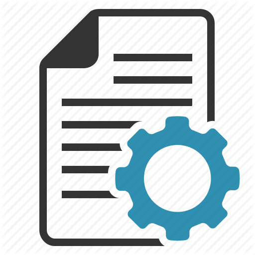 512x512 Control, Document, File, Format, Gear, Options, Page, Paper