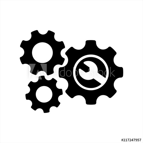 500x500 Gear Land Tool Icon And Data Process For System Setting