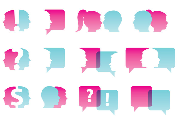 700x490 Conflict Of Interest Faces Vectors