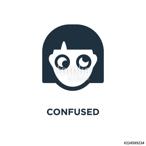 500x500 Confused Icon Stock Image And Royalty Free Vector