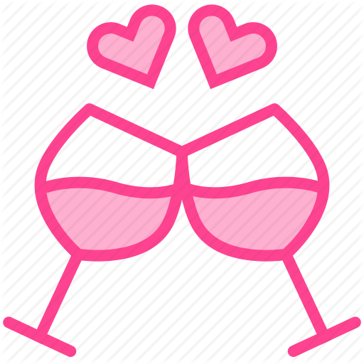512x512 Celebrate, Congrats, Drink, Love, Valentine Icon