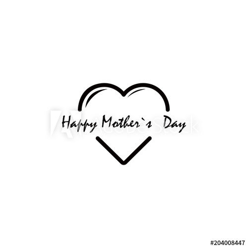 500x500 Congratulations On My Mom's Day Icon Element Of Mother Day