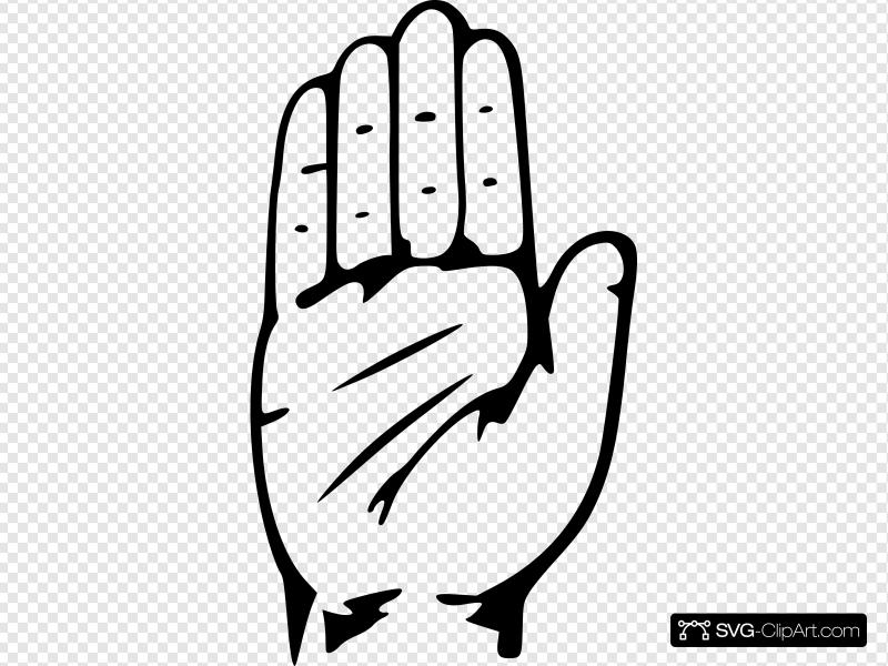 800x600 Hand Congress Symbol Clip Art, Icon