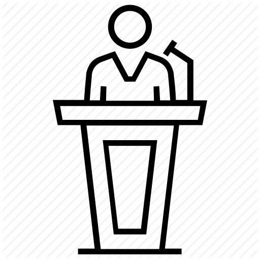 512x512 Congress, Election, Leader, Leading, Speech Icon