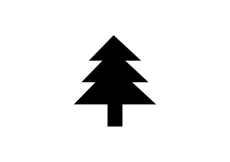 800x566 Simple Conifer Tree Icon Simple Vector Icons Tree Icon