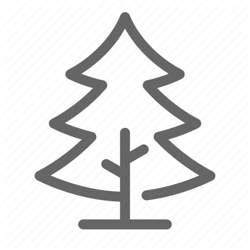 512x512 Christmas, Conifer, Forest, Pine, Tree Icon