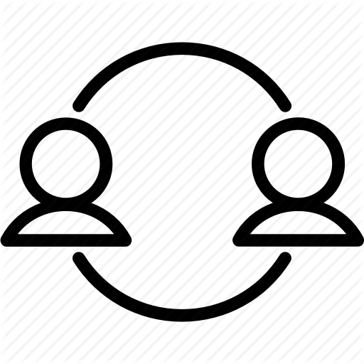 512x512 Connect, Connection, People, Team, Two, Work Icon