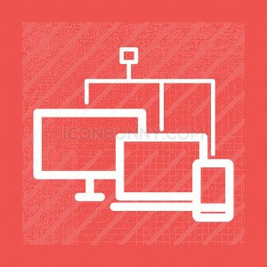 Connected Devices Line Inverted Icon 300x300 Connected Devices Line Inverted Icon
