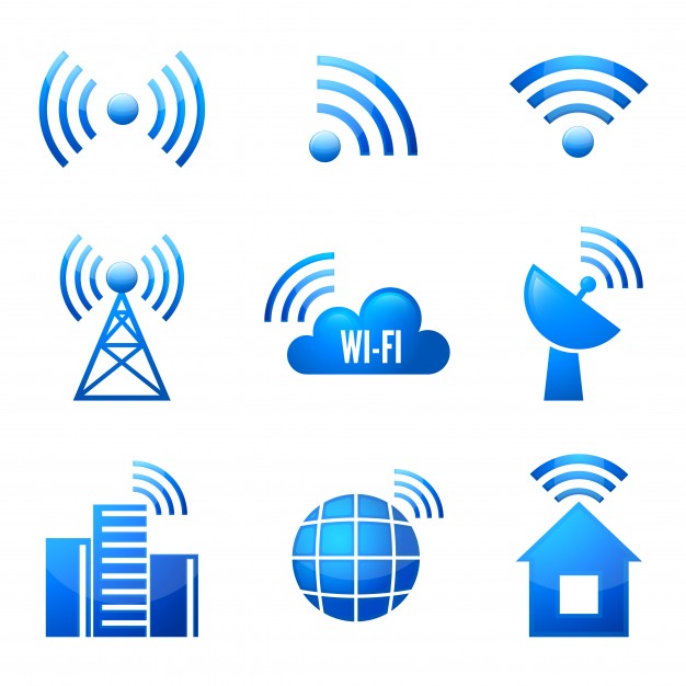 Electronic Device Wireless Internet Connection Wifi Symbols Glossy 626x626 Electronic Device Wireless Internet Connection Wifi Symbols Glossy