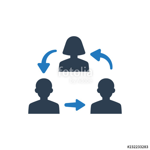 Teamwork Connectivity Icon Stock Image And Royalty Free Vector 500x500 Teamwork Connectivity Icon Stock Image And Royalty Free Vector