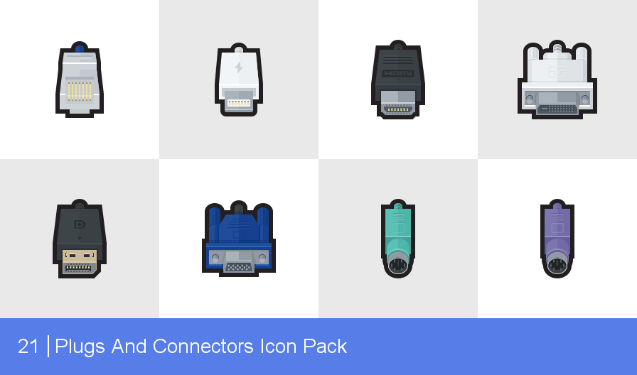 896x528 Download Plugs And Connectors Icon Pack