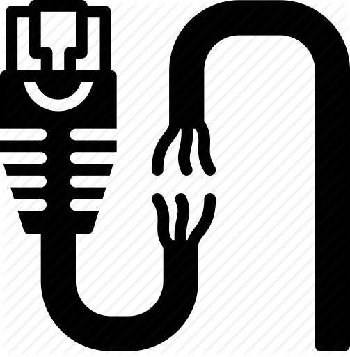 503x512 Broken, Cable, Connector, Ethernet, Plug Icon