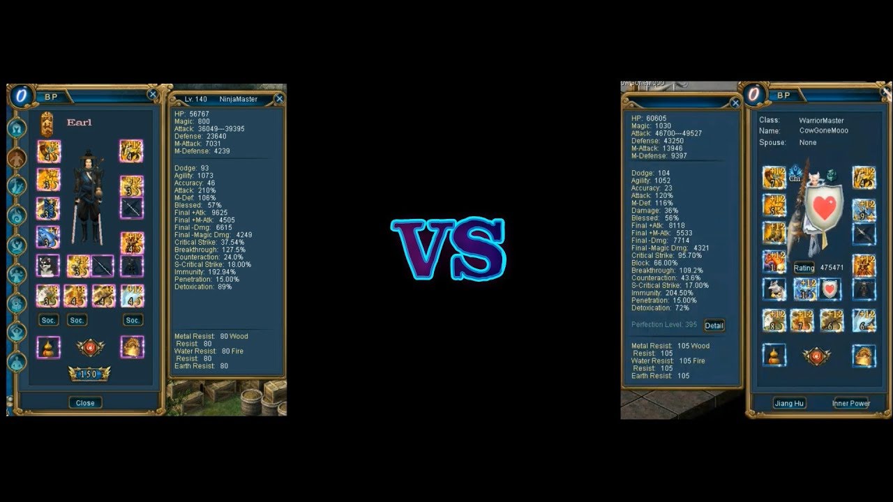1280x720 Conquer Online Epic Ninja Vs Old School Warrior