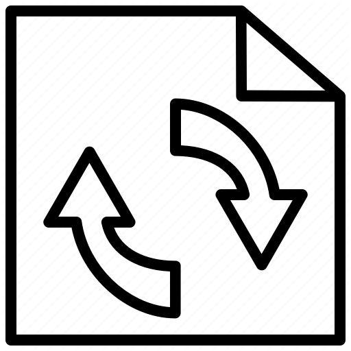 512x512 Consistency, Data, Process, Synchronization Icon