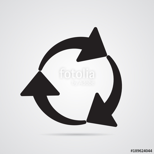 500x500 Carved Silhouette Flat Icon, Simple Vector Design Oval