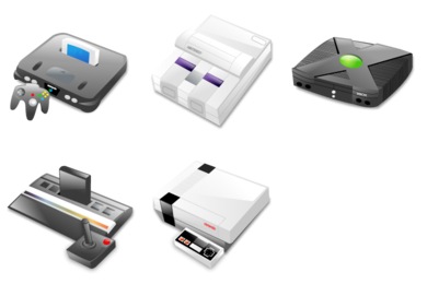 Retro Consoles Iconset 390x260 Retro Consoles Iconset