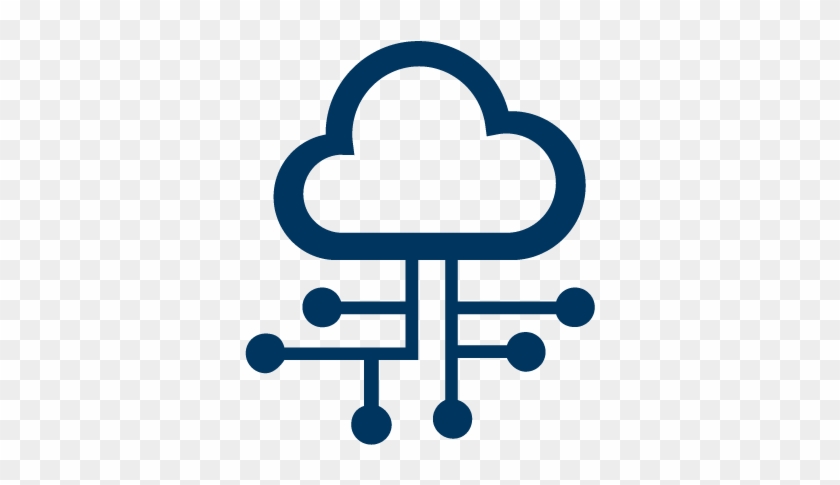 840x485 Cloud With Circuit Board Icon It Consolidation Background