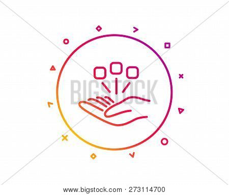 450x383 Consolidation Line Icon Enterprise Technique Signal Gradient