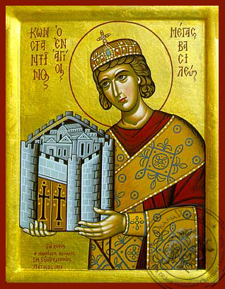 318x408 Saint Constantine The Great