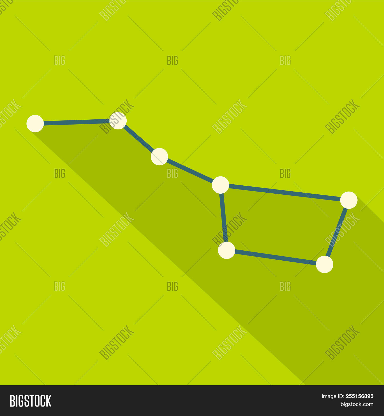 1498x1620 Constellation Icon Flat Illustration Of Constellation Image