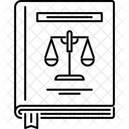 256x256 Constitution Book Icon Of Line Style