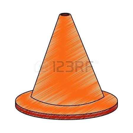 450x450 Construction Cone Icon Isometric Style Conestoga Cones Near Me