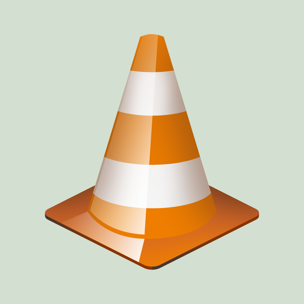 1280x1280 Traffic Cone Icon