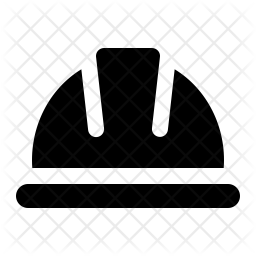 256x256 Helmet Icon Of Glyph Style