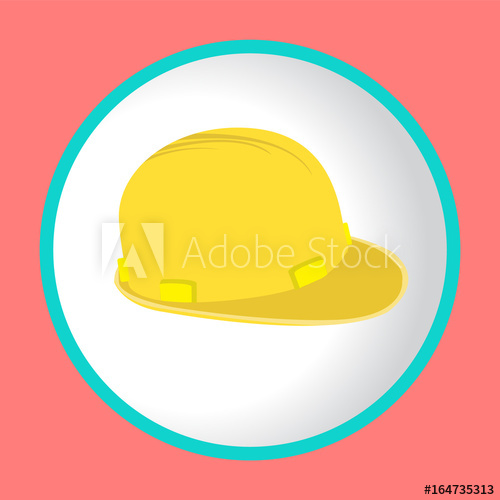 500x500 Vector Construction Helmet Icon