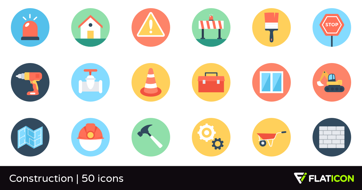 1200x630 Construction Free Icons