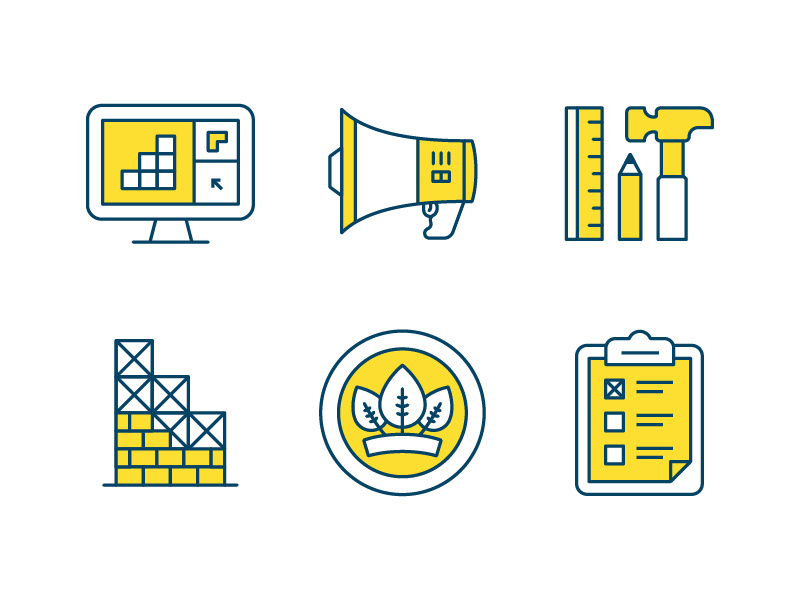 800x600 Construction Icon Set
