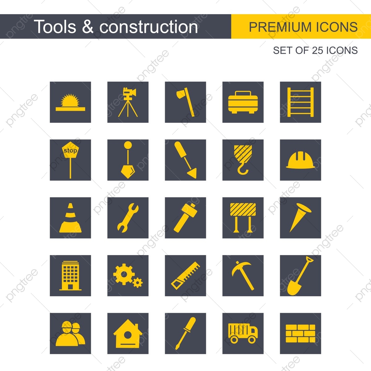 1200x1200 Tools And Constructions Icons Set, Construction, Icon, Icons Png