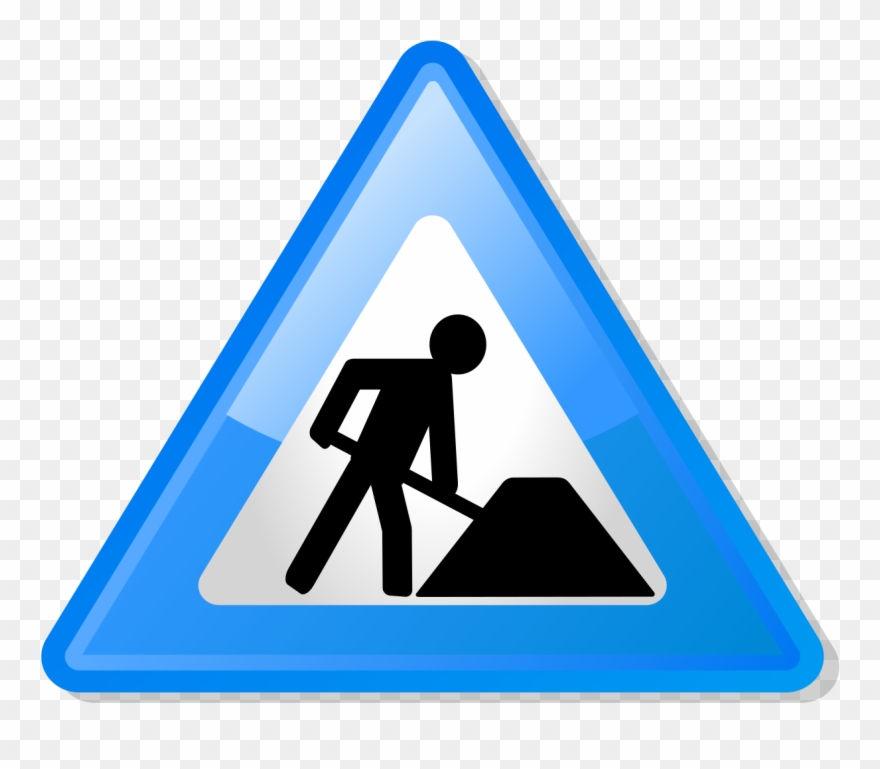 880x769 Under Construction Icon Blue