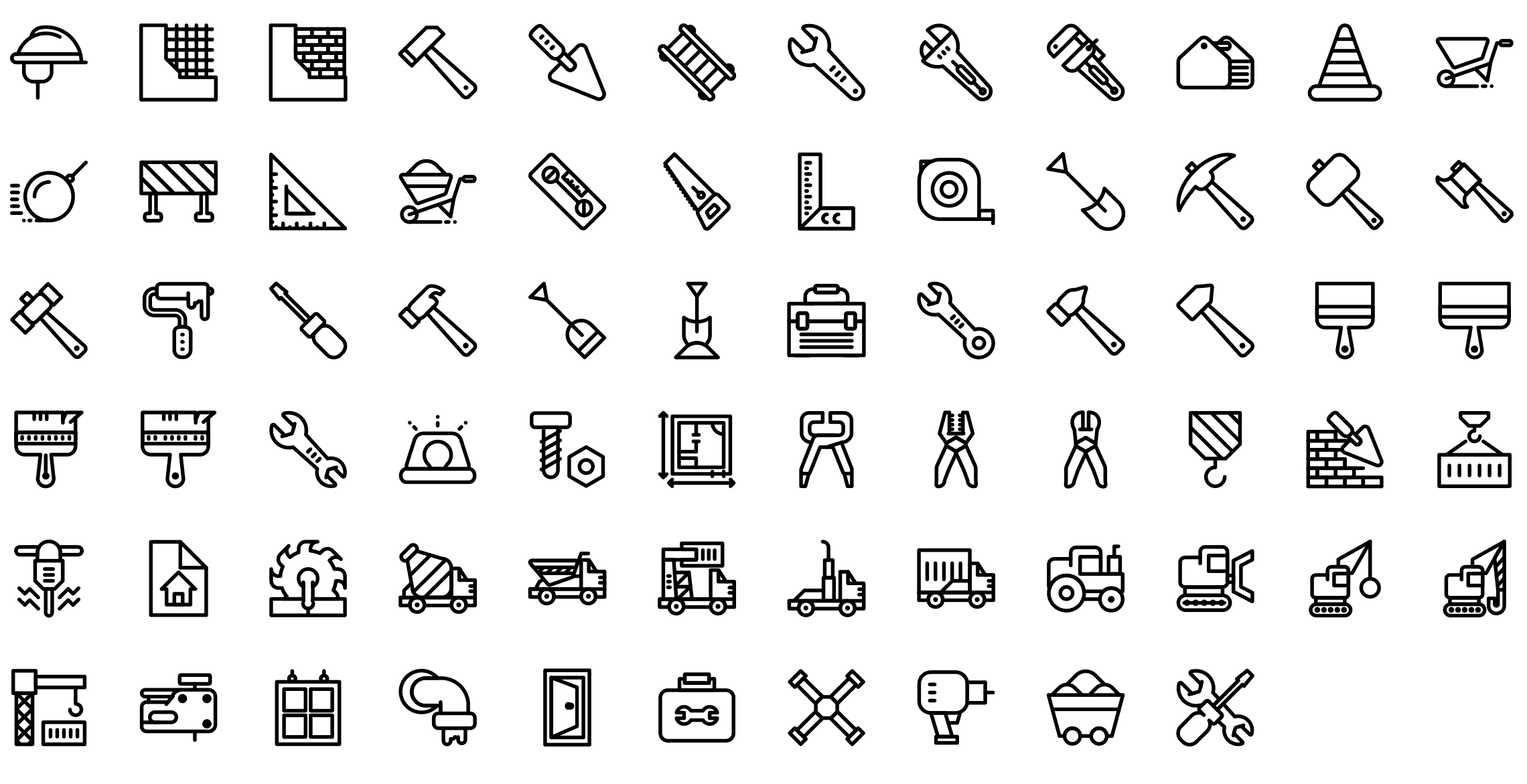 2280x1171 Native Line Icons Pack