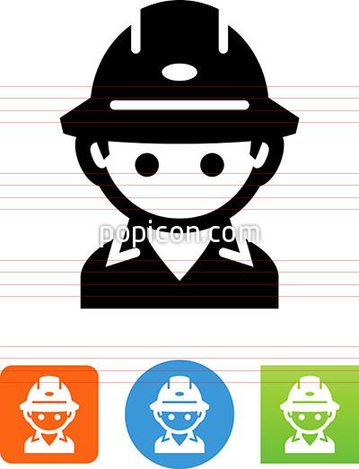 400x523 Construction Worker Icon