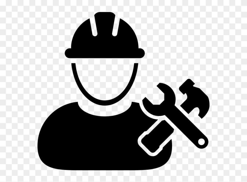 840x621 Vector Construction Worker Icon, Hd Png Download