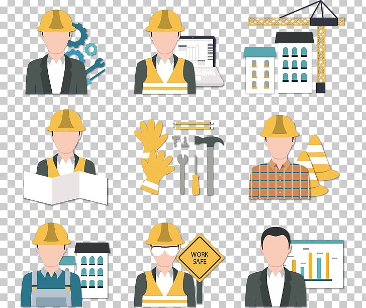 728x612 Architectural Engineering Construction Worker Icon Png, Clipart