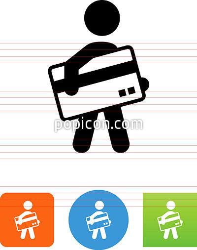 400x506 Shopping Icons Tagged People