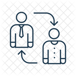 256x256 Business To Consumer Icon Of Line Style