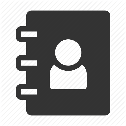 512x512 Book, Communication, Contact, Contact Book, Network, Phone, Phone