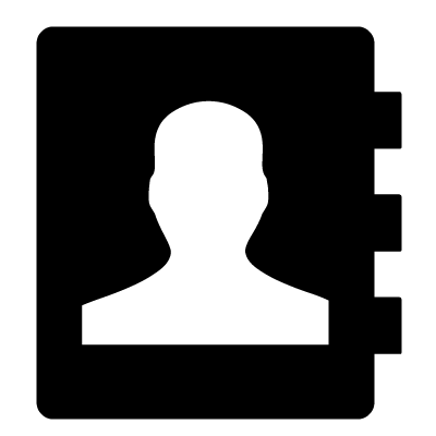 400x400 Contact Book Icon