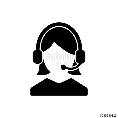 500x500 Support Icon, Information Icon, Call Center Icon Vector Stock