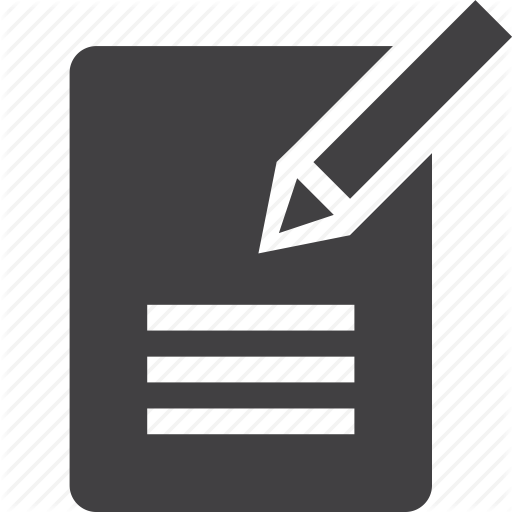 512x512 Contact, Form, Pencil Icon