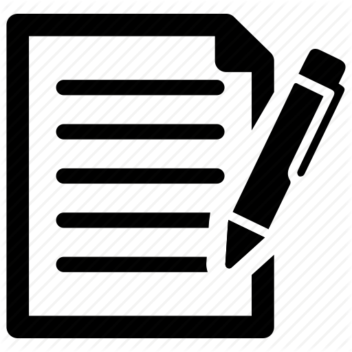 512x512 Contract, Feedback, Form Inquiry Icon