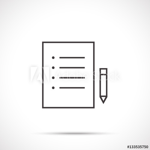 500x500 Document Icon, Business Information Paper Invoice Sining
