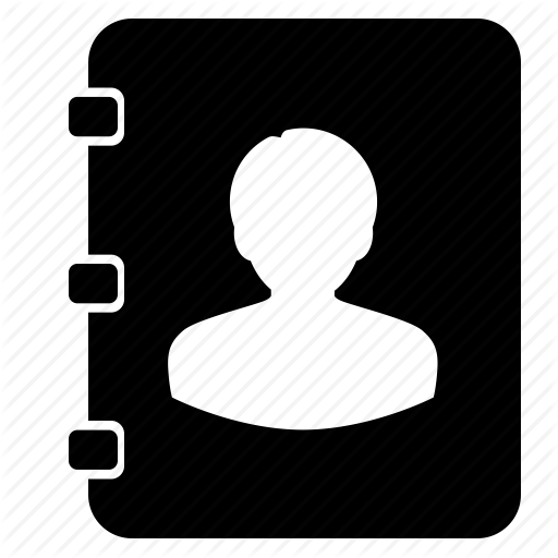 512x512 Book, Contact Icon