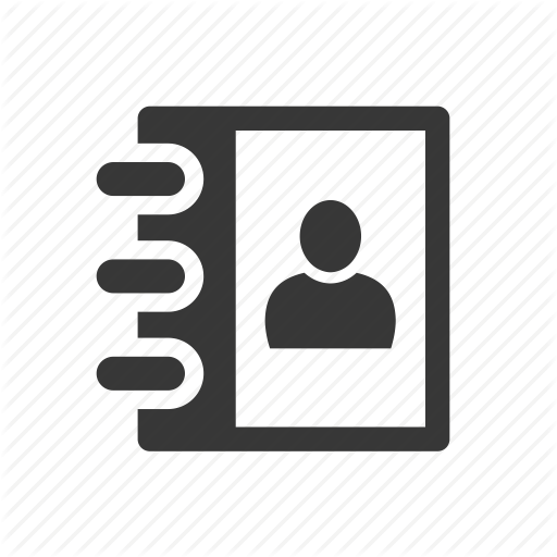 512x512 Address Book, Contacts Icon