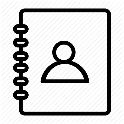 512x512 Contact, List, Phone, Ui Icon