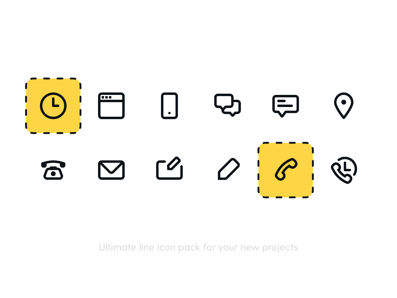 1312x983 Contact Icon Pack