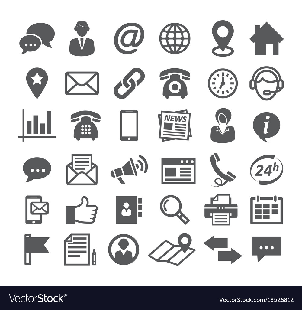 1000x1025 Contact Icon Vector